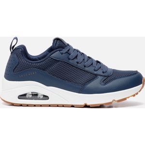 Skechers - Uno Fastime - Sneakers - Blauw - Imitatieleer