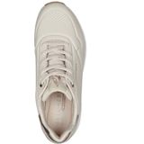 SKECHERS - Uno - Sneakers - Wit - Textiel