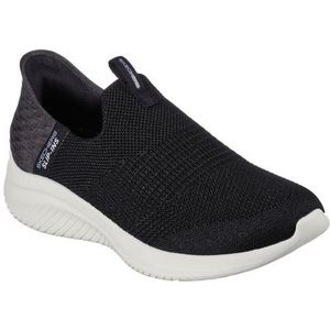 Skechers Ultra Flex 3.0-Smooth Step Sneaker voor dames, Zwart, 39 EU