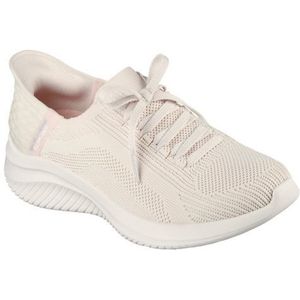 Skechers Hands Free Slip-Ins Ultra Flex 3.0 Brilliant Path VEGAN instapper - Dames - Wit - Maat 35