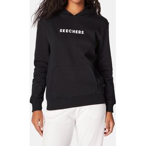 Skechers Signature dameshoodie WH zwart