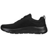 Skechers Go Walk Flex Alani dames Sneaker Sneaker, Zwart, 37 EU