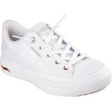 Skechers - Witte Arch Fit Arcade Instappers voor Dames