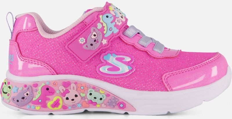 Skechers - My Dreamers - Sneakers - Roze - Textiel