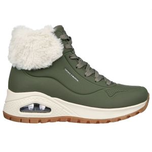 Skechers Uno Rugged - Fall Air Dames Sneakers - Groen - Maat 40