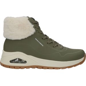 Skechers Uno Rugged - Fall Air Dames Laarzen - Olijfgroen - Maat 39