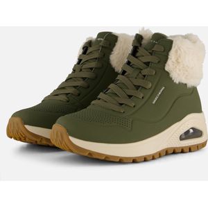 Skechers Uno Rugged - Fall Air Dames Laarzen - Olijfgroen