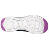 Skechers Flex Appeal 4.0-Active Flow Sneaker voor dames, marineblauw, 40 EU