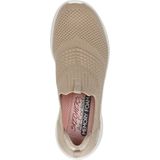 Skechers - Ultra Flex 3.0 - Sneakers - Taupe - Stretch-Fit Materiaal