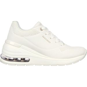 Skechers - Million Air - Sneakers - Wit - Traagschuim - Gevoerde Skech-Air-tussenzool