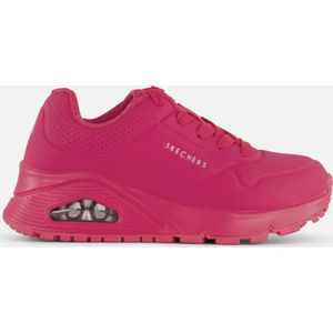Skechers Uno Gen1 - Neon Glow Meisjes Sneakers - Roze - Maat 28
