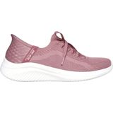 Skechers - Ultra Flex 3.0 Cozy Streak - Sneaker - Roze - Engineered Gebreid Bovenwerk - Lichtgewicht Schokabsorberende Tussenzool
