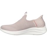 Skechers - Ultra Flex 3.0 Cozy Streak - Sneaker - Roze - Engineered Gebreid Bovenwerk - Lichtgewicht Schokabsorberende Tussenzool