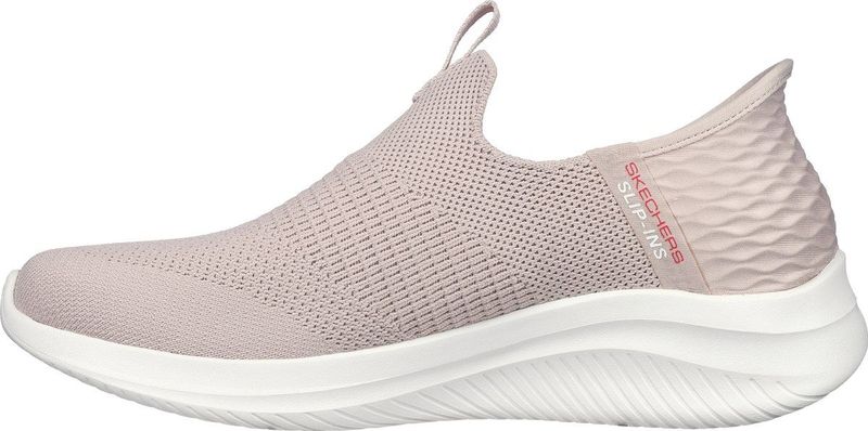 Skechers - Ultra Flex 3.0 Cozy Streak - Sneaker - Roze - Engineered Gebreid Bovenwerk - Lichtgewicht Schokabsorberende Tussenzool