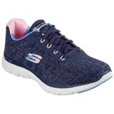Skechers - Flex Appeal 4.0 - Sportschoenen - Zwart - Mesh - Air-Cooled Memory Foam