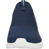 Skechers Ultra Flex 3.0 Smooth Step Sneaker voor heren, Marineblauwe gebreide rand, 39.5 EU