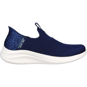 Skechers - Ultra Flex 3.0 Smooth Step - Sneaker - Marineblauw - Gebreid - Luchtgekoeld Memory Foam
