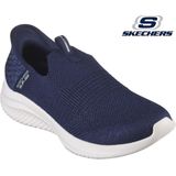 Skechers - Ultra Flex 3.0 Smooth Step - Sneaker - Marineblauw - Gebreid - Luchtgekoeld Memory Foam