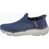 Skechers - Max Cushioning Elite - Herensneakers - Marineblauw - Synthetisch Textiel