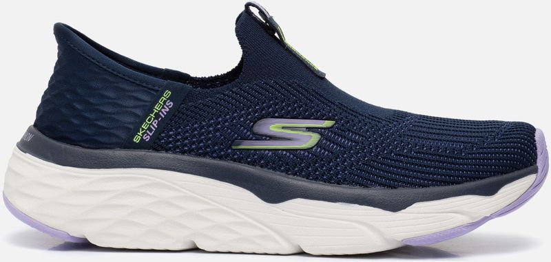 Skechers - Max Cushioning Elite - Sneakers - Marineblauw - Textiel - Lichtgewicht