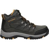 Skechers - Relment Dagget - Heren Veterboot - Grijs - Imitatieleer en Nylon