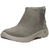 Skechers Go Walk Arch Fit Enkellaarsjes Plat - taupe - Maat 38