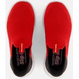 Skechers - Ultra Flex 3.0 - Instappers - Rood/Zwart