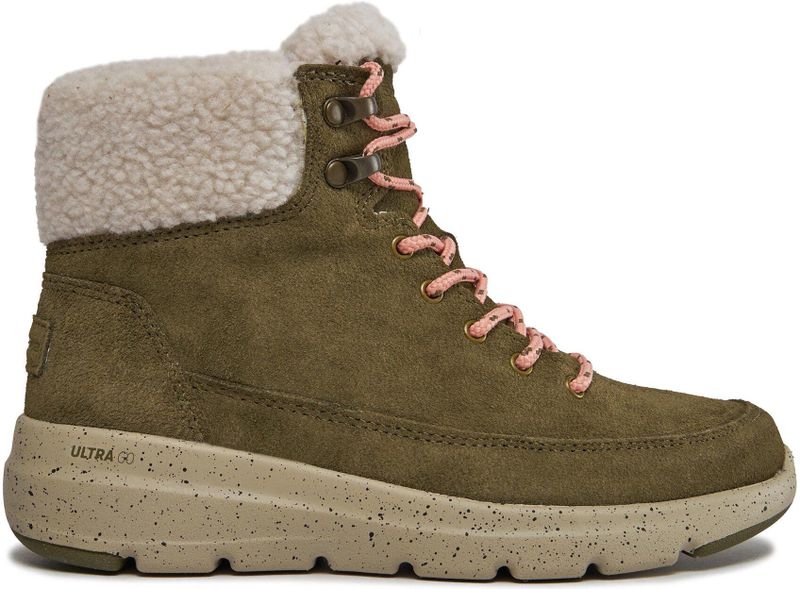 Skechers - Ultra Go - Veterboots - Suède - Fake-Fur - Air-Cooled Memoryfoam