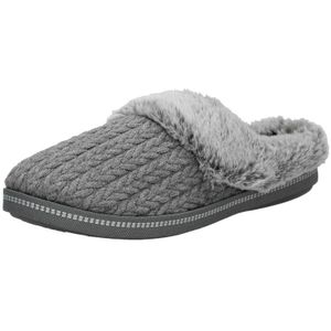 Skechers COZY CAMPFIRE - COZY TIMES dames pantoffels - Grijs - Maat 41