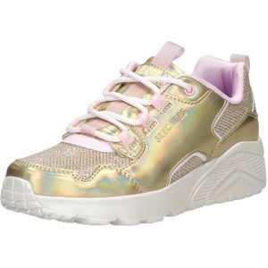 Skechers Uno Lite - Metallic Pops Sneakers Laag - goudkleur - Maat 38