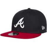 New Era Atlanta Braves MLB Essentials Navy Red 9Fifty Snapback Cap - S-M (6 3/8-7 1/4)