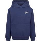 Nike - Club Fleece Hoodie - Kinderen - Zwart - 60% Katoen 40% Polyester