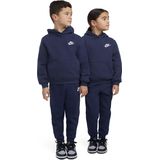 Nike - Club Fleece Hoodie - Kinderen - Zwart - 60% Katoen 40% Polyester