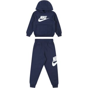 Nike Kids 86l135 Fleece trainingspak, set, 3-4 jaar, donkerblauw/wit, 3 jaar