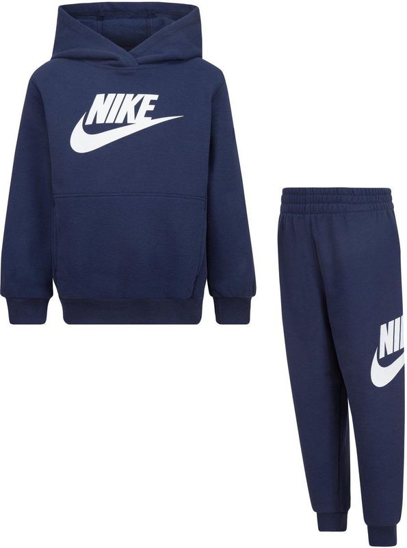 Nike - Club Fleece - Trainingspak - Zwart - Katoen/Polyester