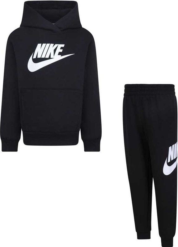 Nike - Club Fleece - Trainingspak - Zwart - Katoen/Polyester