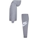 Nike - Club Fleece - Trainingspak - Grijs - 60% Katoen, 40% Polyester