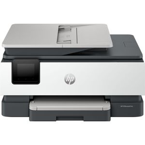 HP OfficeJet Pro 8122e All-in-One printer, Kleur, Printer voor Home, Printen, kopiëren, scannen, Automatische documentinvoer, touchscreen, Smart Advance Scan, stille modus, printen via VPN met +