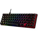 HyperX 65 Alloy Origins AQU Gaming Keyboard toetsenbord Gamen USB Zwart