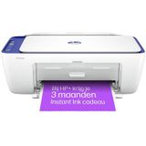 HP Deskjet 2821e - Instant Ink Printen Kopiëren En Scannen Inkt All-in-one-printer Blauw