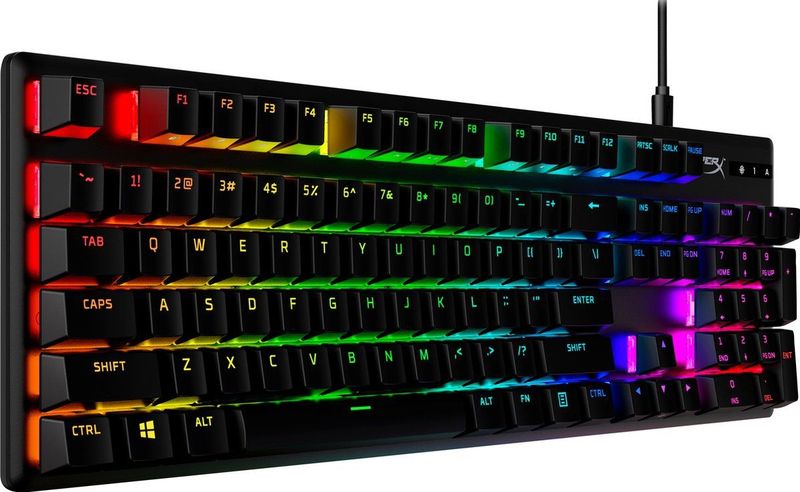 HyperX Alloy Origins PBT Mechanisch Gaming Toetsenbord - US QWERTY - Rood