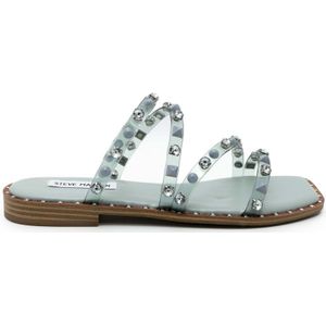 Steve Madden Skyler Lichtblauwe Pantoffel