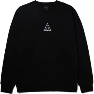 Huf - Set Triple Triangle Crewneck - Casual Sweater - Zwart