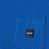 HUF Set Box Logo Pocket Casual T-shirt Heren Blauw XL
