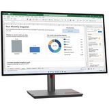 Lenovo ThinkVision P27h-30 LED display 68,6 cm (27") 2560 x 1440 Pixels Quad HD LCD Zwart