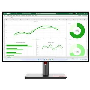 Lenovo ThinkVision P27q-30 LED display 68,6 cm (27") 2560 x 1440 Pixels Quad HD Zwart