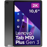 Lenovo Tab M10 Plus (3e generatie) 4G 128 GB 26,9 cm (10,6) Qualcomm Snapdragon 4GB Wi-Fi 5 (802.11ac) Android 12 grijs