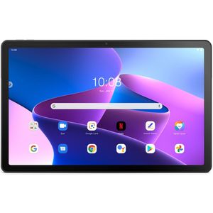 Lenovo Tab M10 Plus (3e generatie) Tablet 10,61 inch 2K, Qualcomm Snapdragon SDM680, 4 GB RAM, 128 GB uitbreidbaar tot 1 TB, 4 luidsprekers, wifi, Bluetooth, 4G LTE, Android 12, grijs