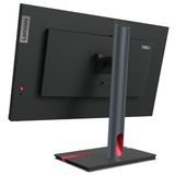 Lenovo ThinkVision P24h-30 LED display 60,5 cm (23.8") 2560 x 1440 Pixels Quad HD Zwart