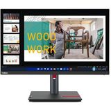 Lenovo ThinkVision P24q-30 LED display 60,5 cm (23.8") 2560 x 1440 Pixels Quad HD Zwart